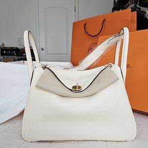 Hermes Lindy 30 in Nata/GHW